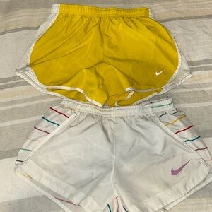 2 Nike Dri-fit shorts youth medium